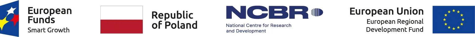European Funds Smart Growth, Republic of Poland, National Centre for Research and Development, European Union European Regional Development Fund